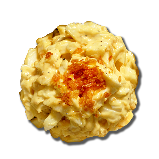 <p>Crispy Shallot Egg Mayo</p>
